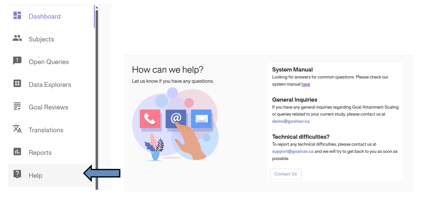 Open Queries Menu Option
